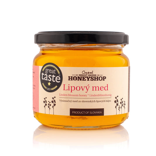 Lipový med 450g